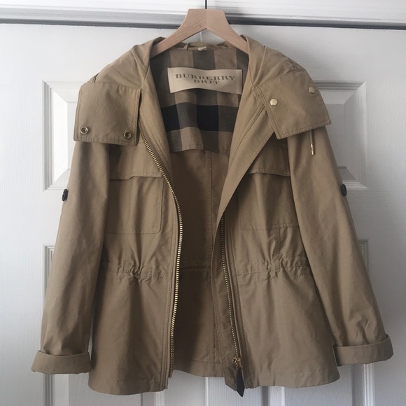 Burberry Jacket Hooded Safari Anorak